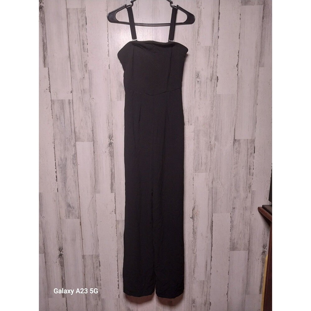 Womens Wide Leg Tube Jumpsuit Wild Fable Black XS